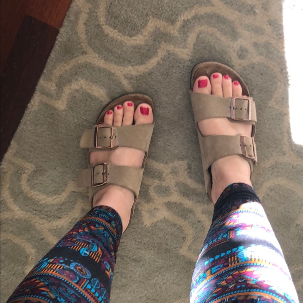Birkenstock Arizona suede